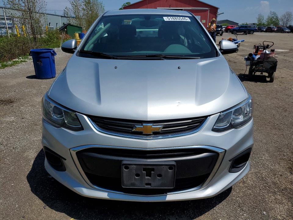 51885546 :رقم المزاد ، 1G1JD5SHXH4166614 vin ، 2017 Chevrolet Sonic مزاد بيع