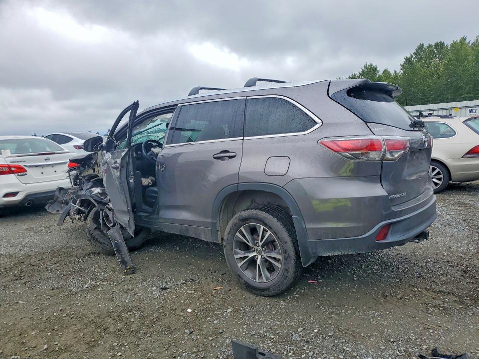 54172966 :رقم المزاد ، 5TDJKRFH2GS295139 vin ، 2016 Toyota Highlander مزاد بيع