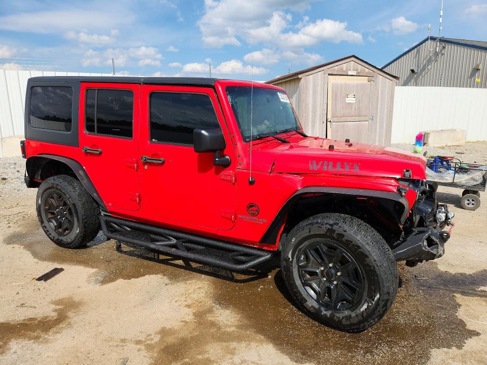 Продаж на аукціоні авто 2016 Jeep Wrangler Unlimited, vin: 1C4BJWDGXGL265002, номер лоту: 52027296