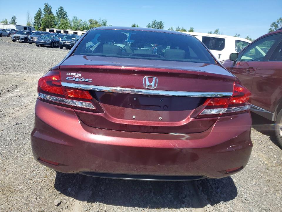 2015 Honda Civic მანქანა იყიდება აუქციონზე, vin: 19XFB2F50FE293319, აუქციონის ნომერი: 54017606
