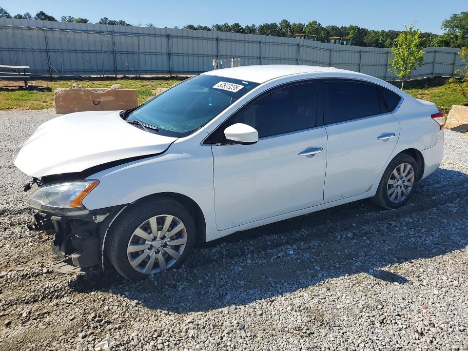 53972226 :رقم المزاد ، 3N1AB7AP7FY220630 vin ، 2015 Nissan Sentra مزاد بيع