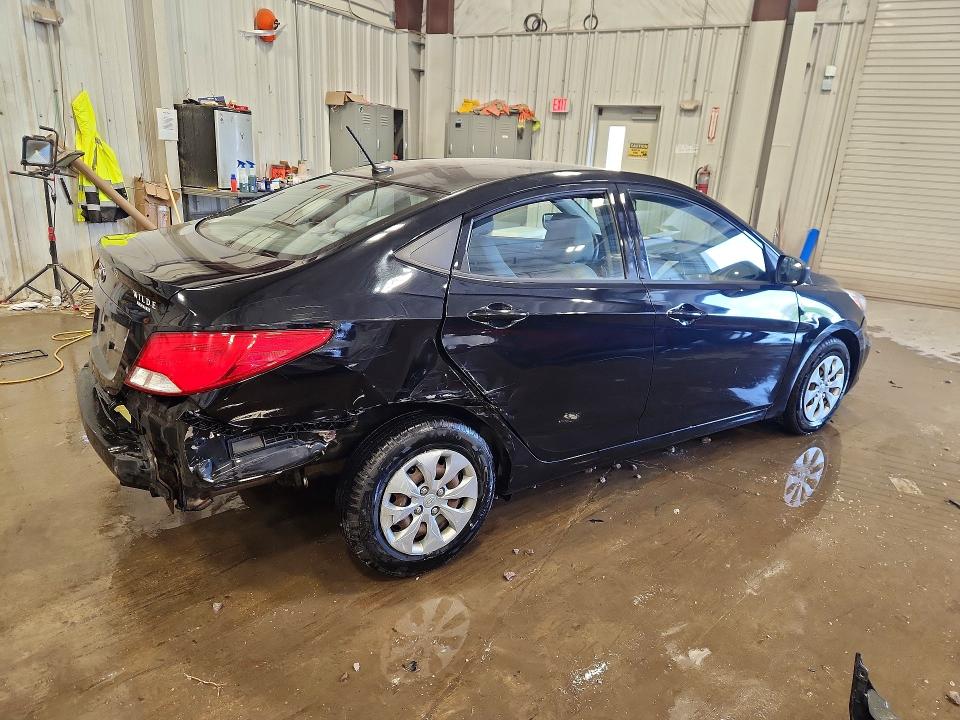 55448706 :رقم المزاد ، KMHCT4AE1HU189229 vin ، 2017 Hyundai Accent مزاد بيع