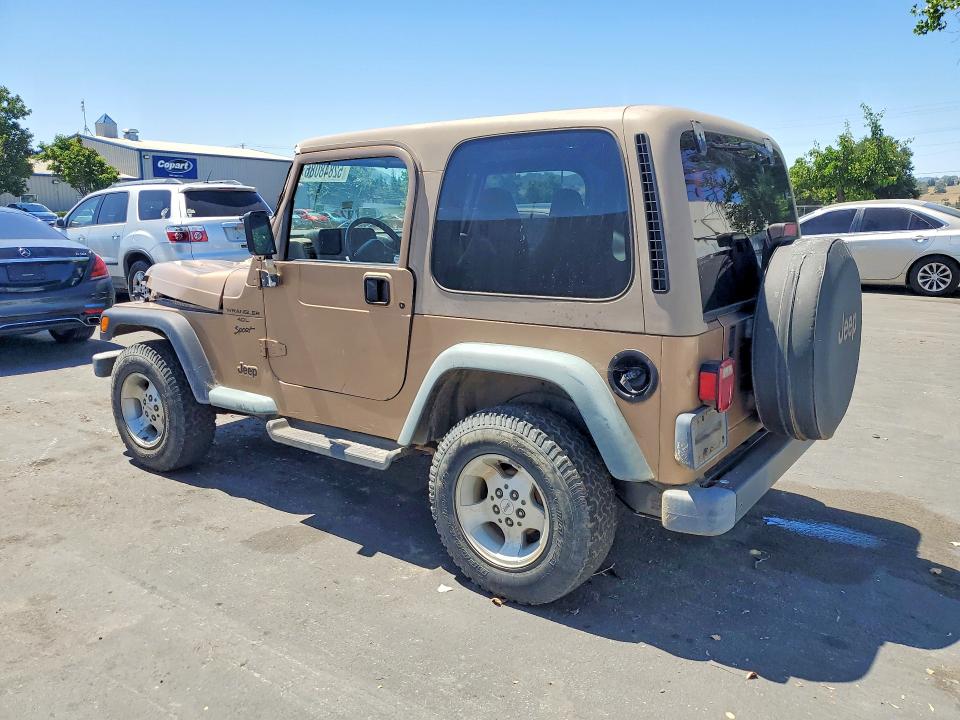 52848086 :رقم المزاد ، 1J4FY19S3XP446538 vin ، 1999 Jeep Wrangler / Tj مزاد بيع
