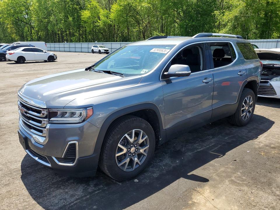 52998636 :رقم المزاد ، 1GKKNRLS4MZ137668 vin ، 2021 Gmc Acadia مزاد بيع