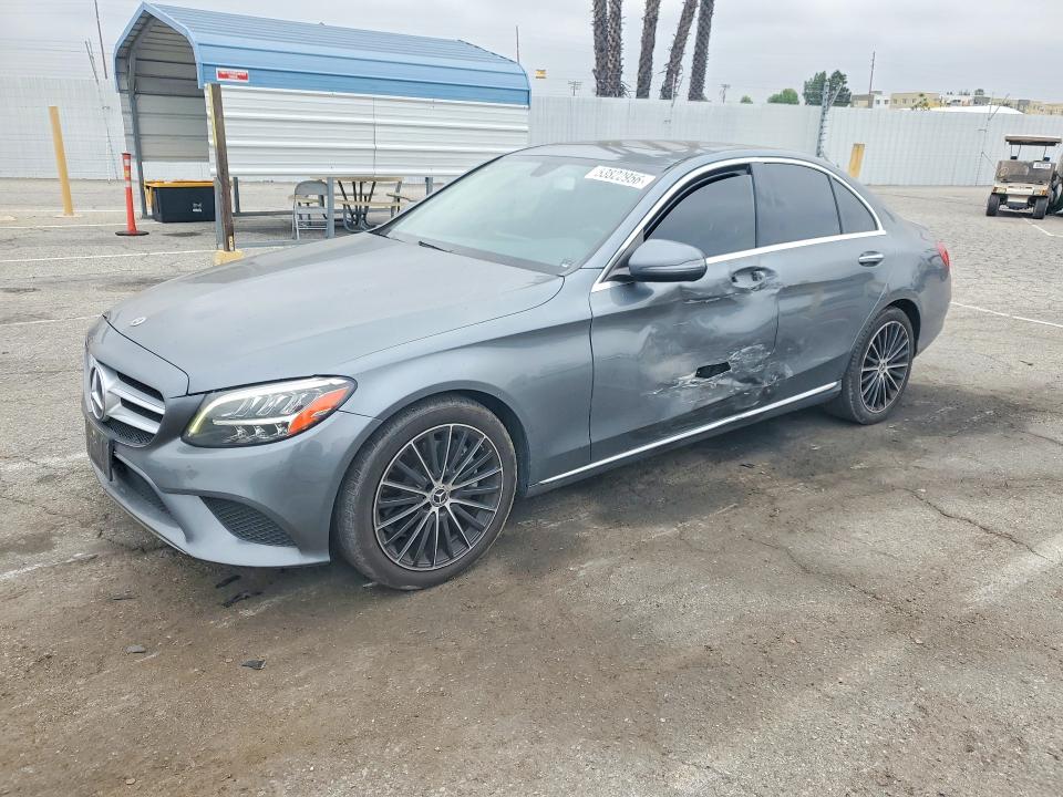 53822956 :رقم المزاد ، 55SWF8DBXKU299986 vin ، 2019 Mercedes-benz C مزاد بيع