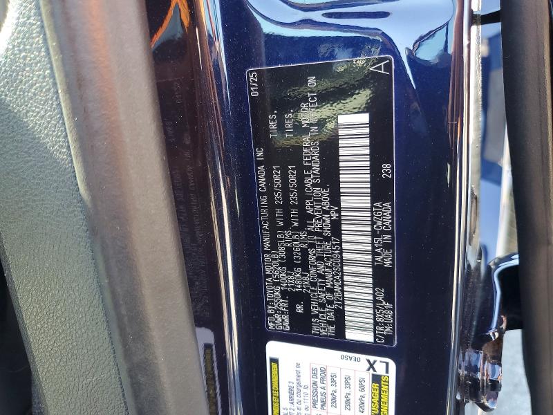 Aukcja sprzedaży 2025 Lexus Rx 350, vin: 2T2BAMCA2SC094517, numer aukcji: 53234746