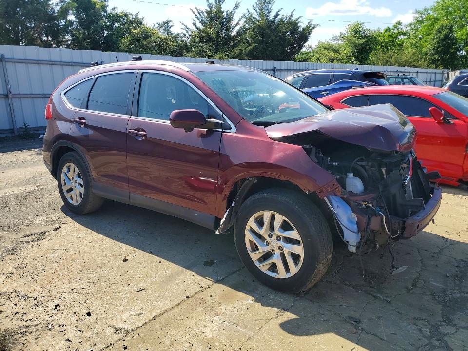 55507166 :رقم المزاد ، 5J6RM4H70FL057465 vin ، 2015 Honda Cr-v مزاد بيع