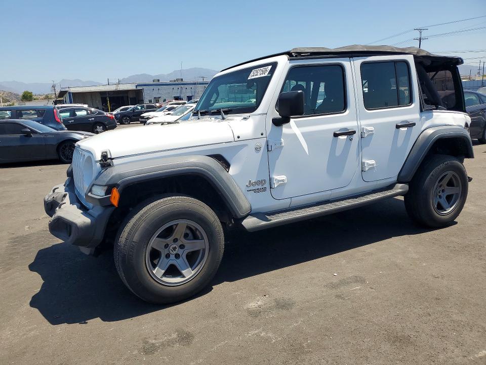 Продажа на аукционе авто 2018 Jeep Wrangler Unlimited, vin: 1C4HJXDG8JW182044, номер лота: 52521506