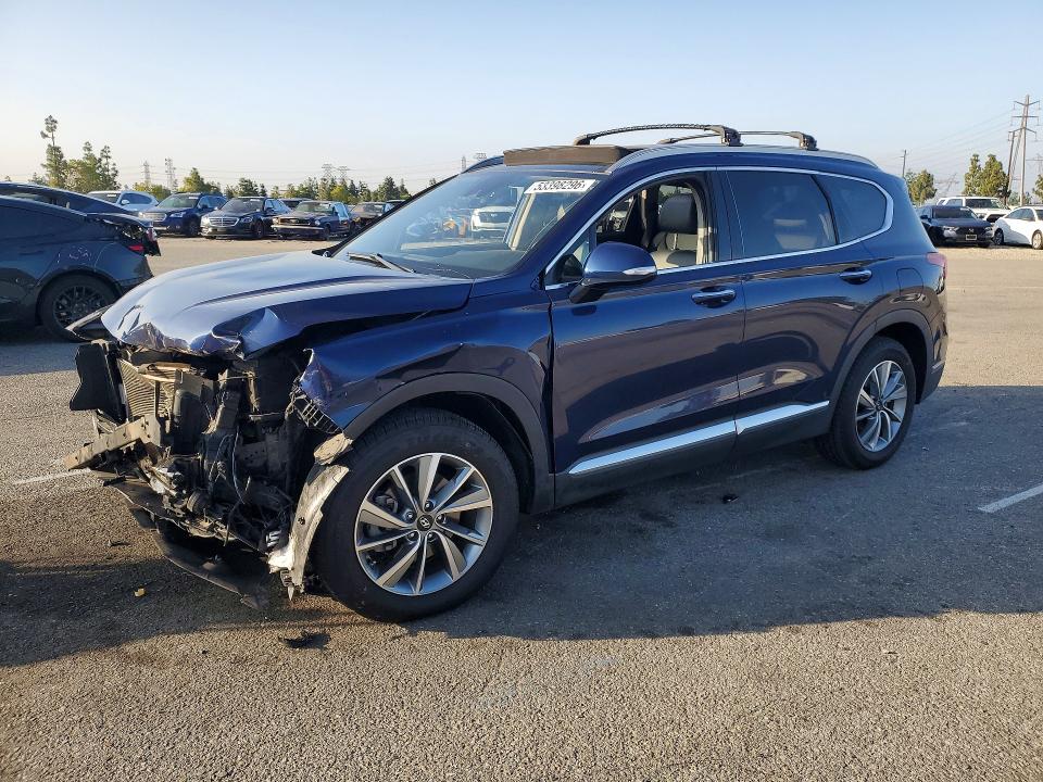 Auction sale of the 2020 Hyundai Santa Fe, vin: 5NMS33AD7LH156687, lot number: 53398296