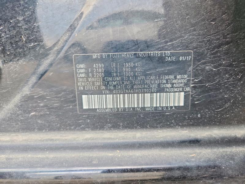 Продаж на аукціоні авто 2017 Subaru Impreza, vin: 4S3GTAA61H3710260, номер лоту: 53647836