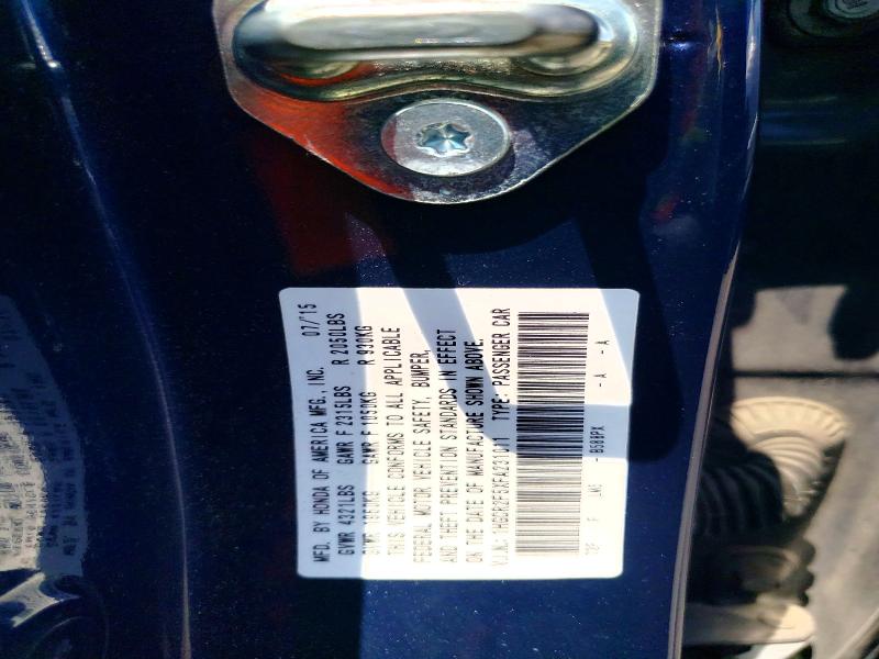 Aukcja sprzedaży 2015 Honda Accord, vin: 1HGCR2F5XFA231011, numer aukcji: 52964486