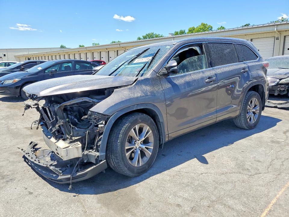 53757736 :رقم المزاد ، 5TDJKRFH6FS104904 vin ، 2015 Toyota Highlander مزاد بيع