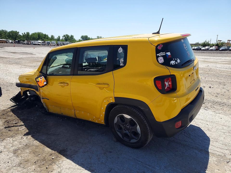 Aukcja sprzedaży 2016 Jeep Renegade, vin: ZACCJAAT8GPC94101, numer aukcji: 53110726