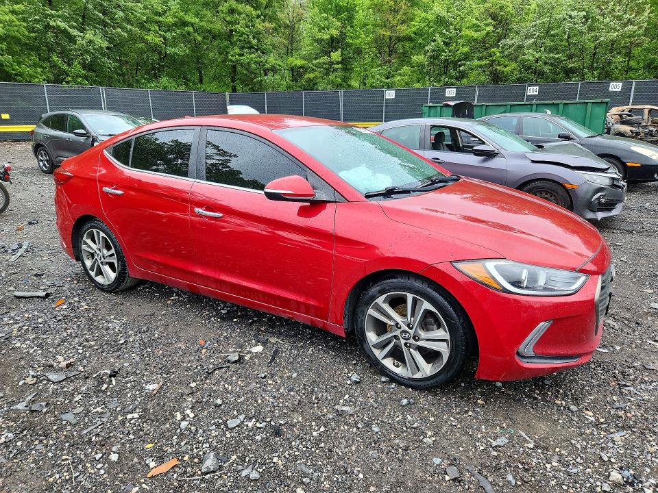 Продажа на аукционе авто 2017 Hyundai Elantra, vin: 5NPD84LF4HH006528, номер лота: 52506666