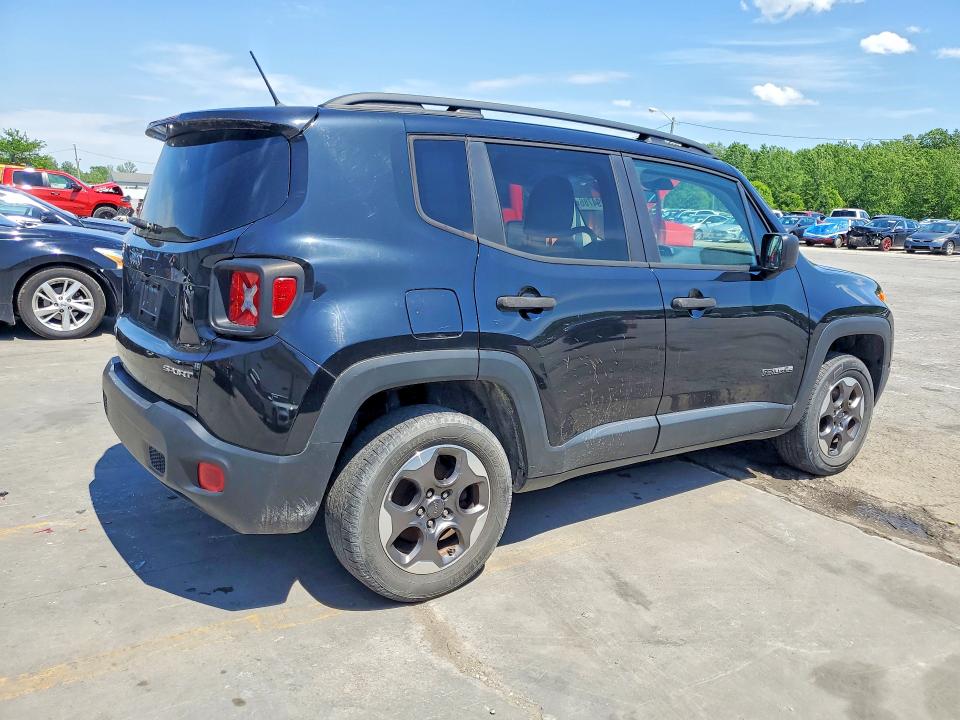 52294786 :رقم المزاد ، ZACCJBAB0HPF21361 vin ، 2017 Jeep Renegade مزاد بيع