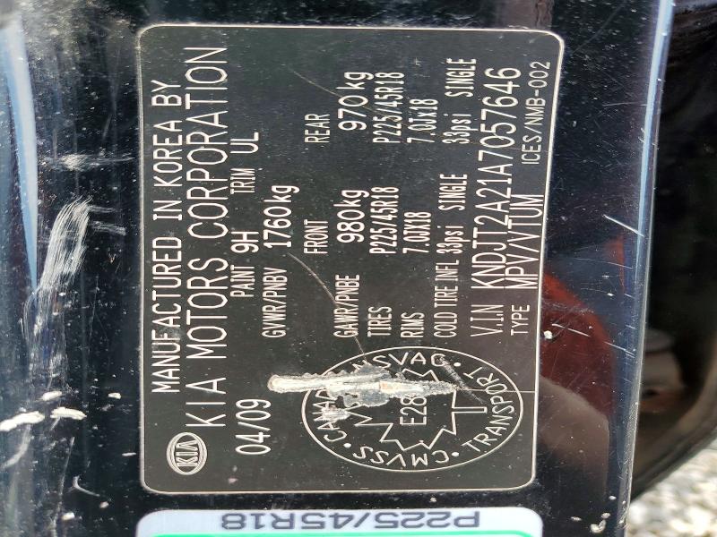 Продажа на аукционе авто 2010 Kia Soul, vin: KNDJT2A21A7057646, номер лота: 53811426