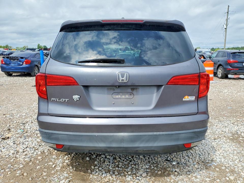 52435916 :رقم المزاد ، 5FNYF5H35GB019037 vin ، 2016 Honda Pilot مزاد بيع