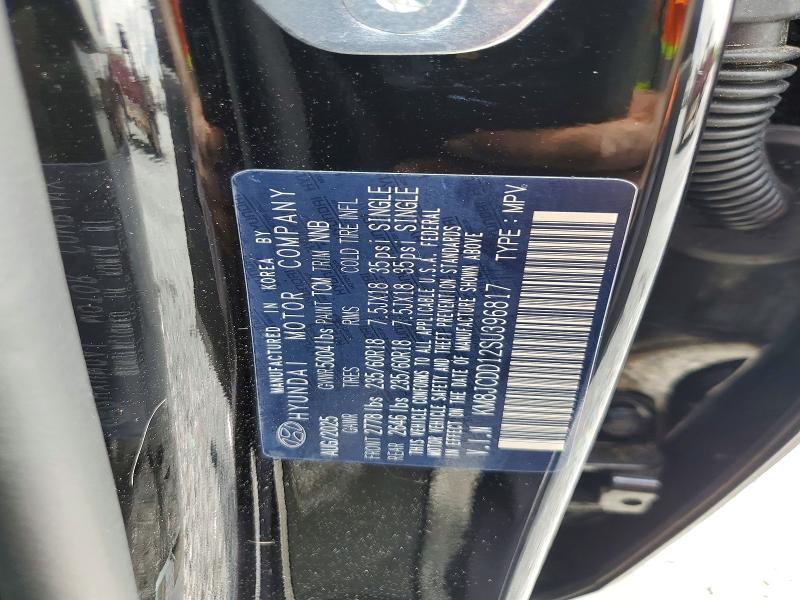 Продажа на аукционе авто 2025 Hyundai Tucson, vin: KM8JCDD12SU396817, номер лота: 54888126