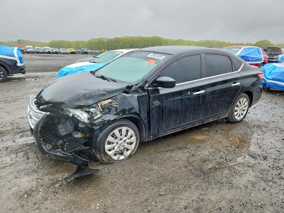 2013 Nissan Sentra მანქანა იყიდება აუქციონზე, vin: 3N1AB7AP8DL668997, აუქციონის ნომერი: 52663626