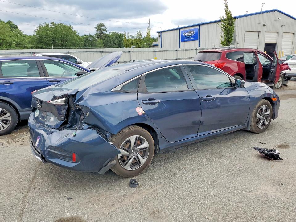 2019 Honda Civic მანქანა იყიდება აუქციონზე, vin: 19XFC2F68KE025182, აუქციონის ნომერი: 55400086