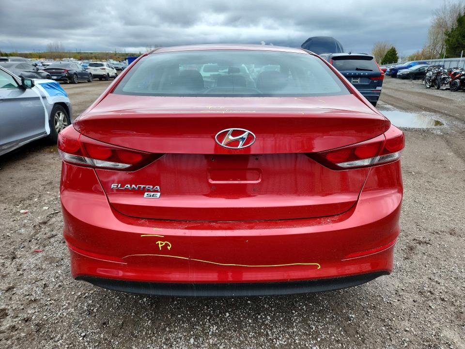 53064836 :رقم المزاد ، 5NPD74LF1HH107089 vin ، 2017 Hyundai Elantra مزاد بيع