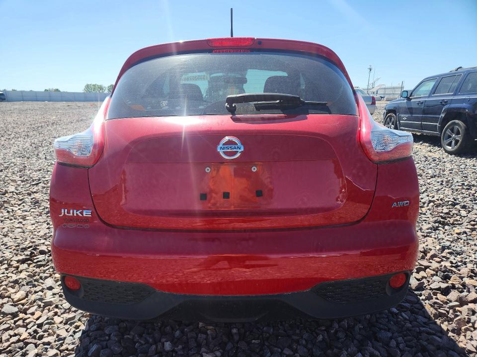 2017 Nissan Juke მანქანა იყიდება აუქციონზე, vin: JN8AF5MV5HT753608, აუქციონის ნომერი: 53536286