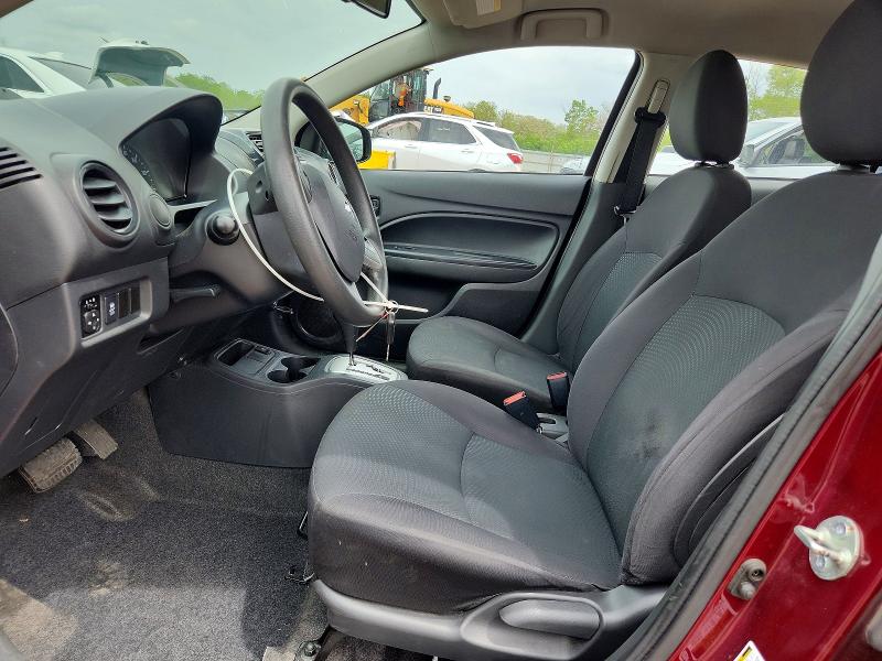 53941756 :رقم المزاد ، ML32F3FJ7KHF09313 vin ، 2019 Mitsubishi Mirage مزاد بيع