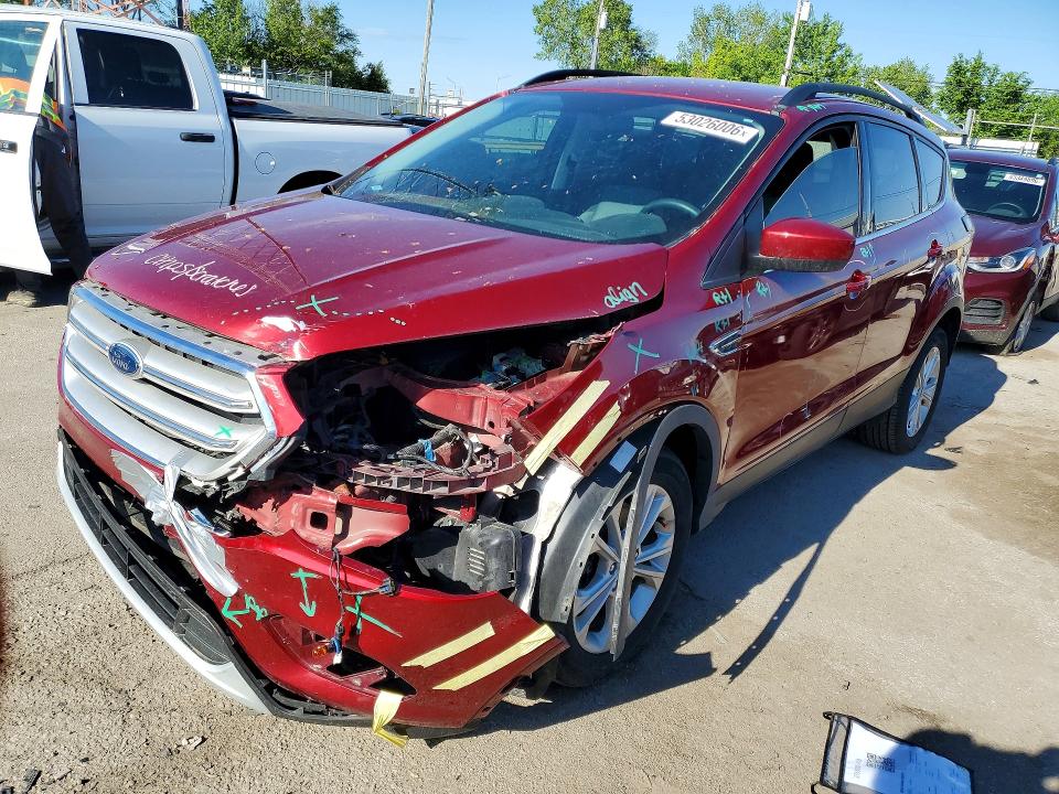 Aukcja sprzedaży 2018 Ford Escape, vin: 1FMCU9GD7JUB09902, numer aukcji: 53026006