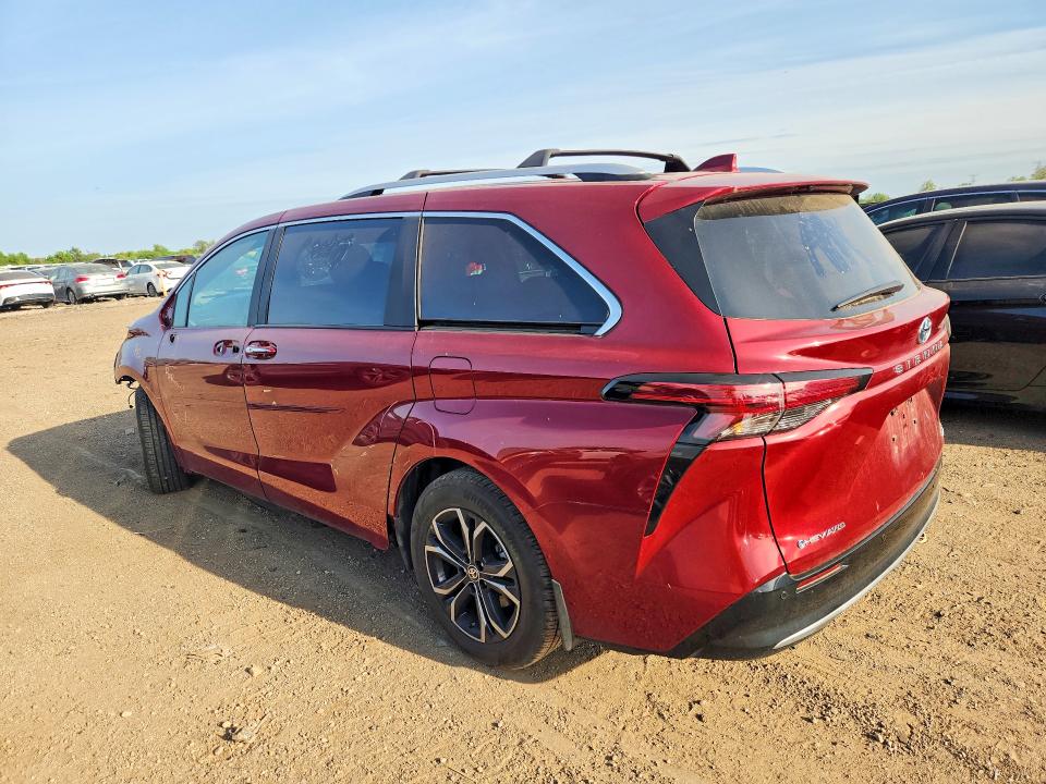 Продажа на аукционе авто 2025 Toyota Sienna, vin: 5TDESKFC8SS162780, номер лота: 54022546