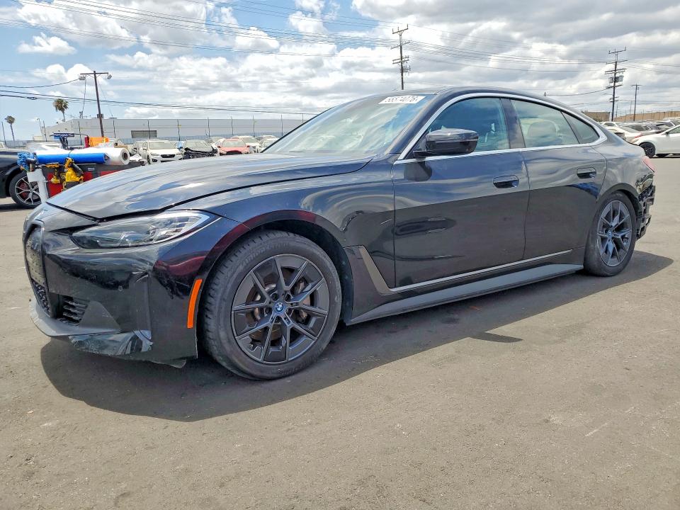 2024 Bmw I4 მანქანა იყიდება აუქციონზე, vin: WBY43AW03RFS43977, აუქციონის ნომერი: 55574076