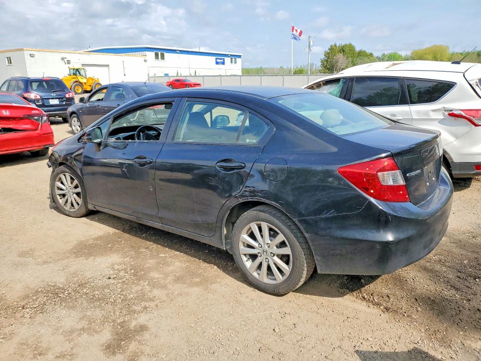 53789376 :رقم المزاد ، 2HGFB2F57CH109091 vin ، 2012 Honda Civic مزاد بيع