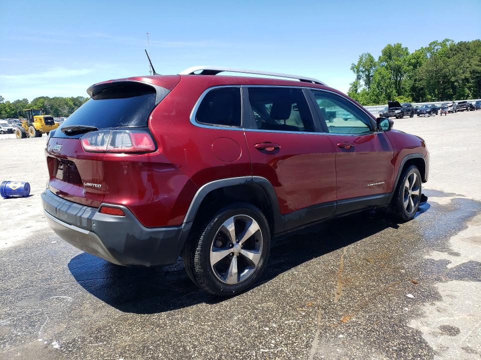 2019 Jeep Cherokee მანქანა იყიდება აუქციონზე, vin: 1C4PJLDB5KD402990, აუქციონის ნომერი: 51539276
