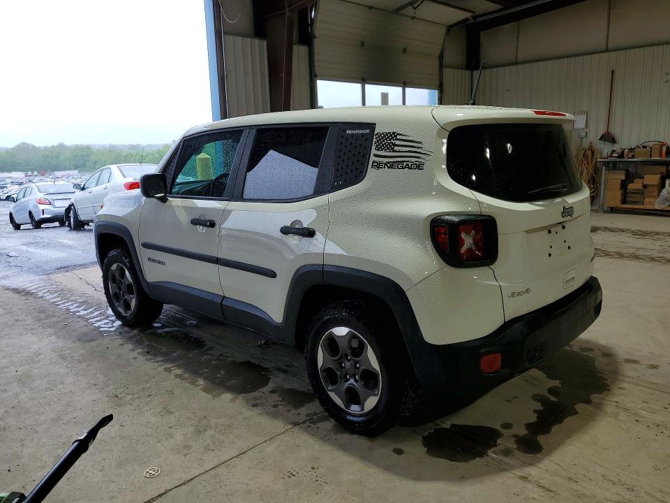 Продажа на аукционе авто 2018 Jeep Renegade, vin: ZACCJBAH6JPJ16869, номер лота: 54394596