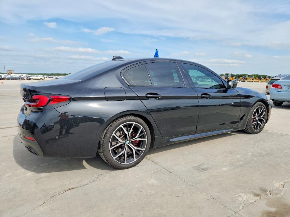 2022 Bmw 530 მანქანა იყიდება აუქციონზე, vin: WBA53BH00NWX82055, აუქციონის ნომერი: 52095626