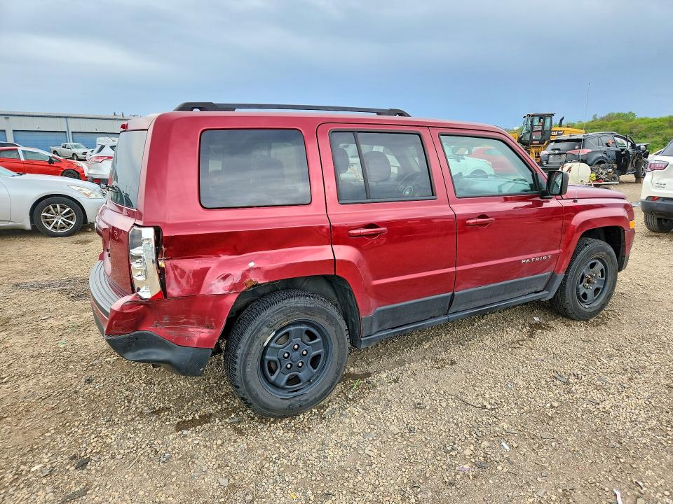 52299536 :رقم المزاد ، 1C4NJPBA1HD200049 vin ، 2017 Jeep Patriot مزاد بيع