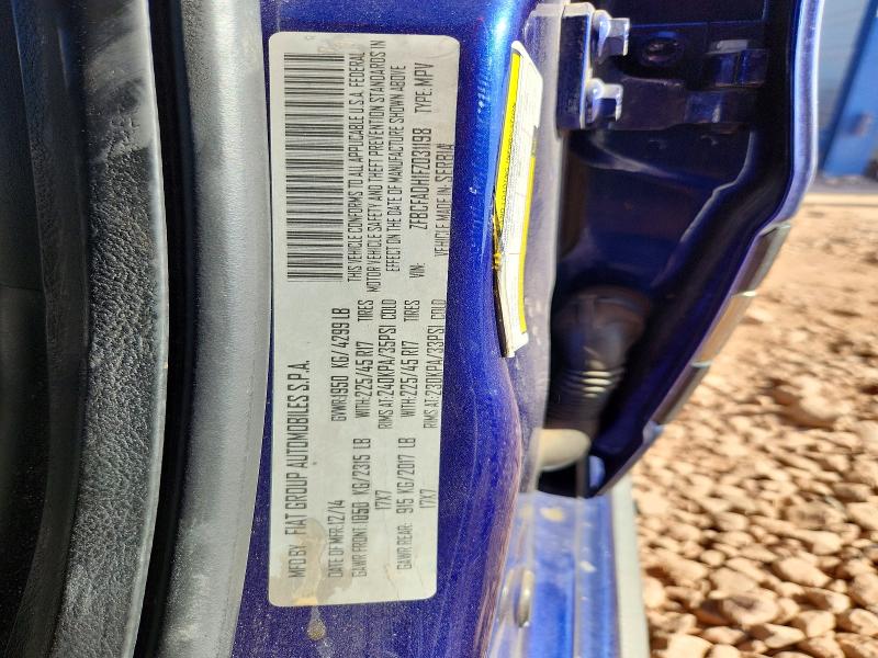 Aukcja sprzedaży 2015 Fiat 500l, vin: ZFBCFADH1FZ031198, numer aukcji: 51684416