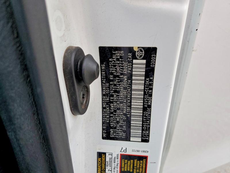 Продажа на аукционе авто 2017 Toyota Camry, vin: 4T1BF1FKXHU347714, номер лота: 55498166