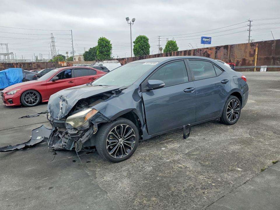 54728286 :رقم المزاد ، 5YFBURHE6FP237110 vin ، 2015 Toyota Corolla مزاد بيع