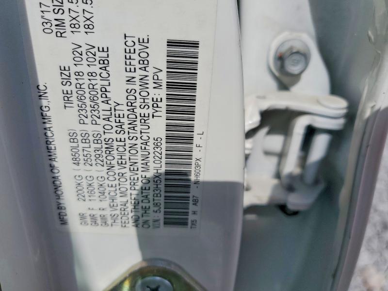 Продаж на аукціоні авто 2017 Acura Rdx, vin: 5J8TB3H5XHL022365, номер лоту: 52881836