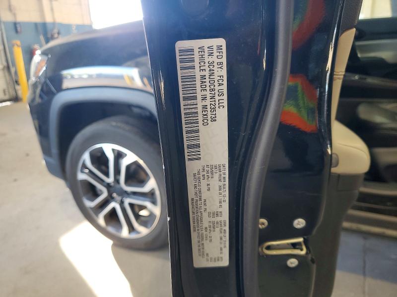 Aukcja sprzedaży 2022 Jeep Compass, vin: 3C4NJDCB7NT235738, numer aukcji: 53743836