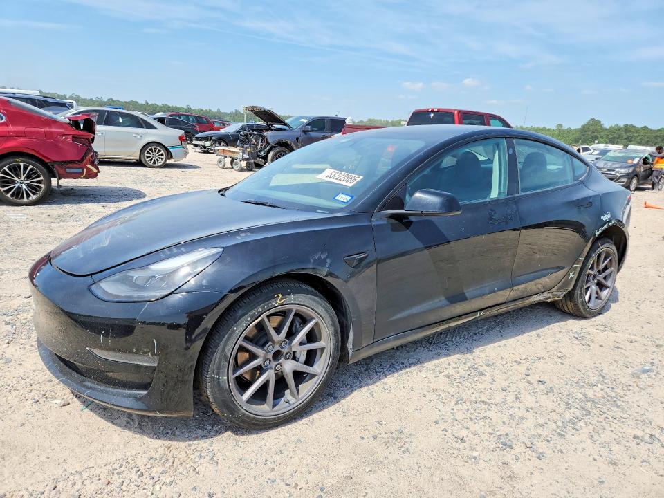 Продажа на аукционе авто 2023 Tesla Model 3, vin: 5YJ3E1EA2PF637845, номер лота: 53222886