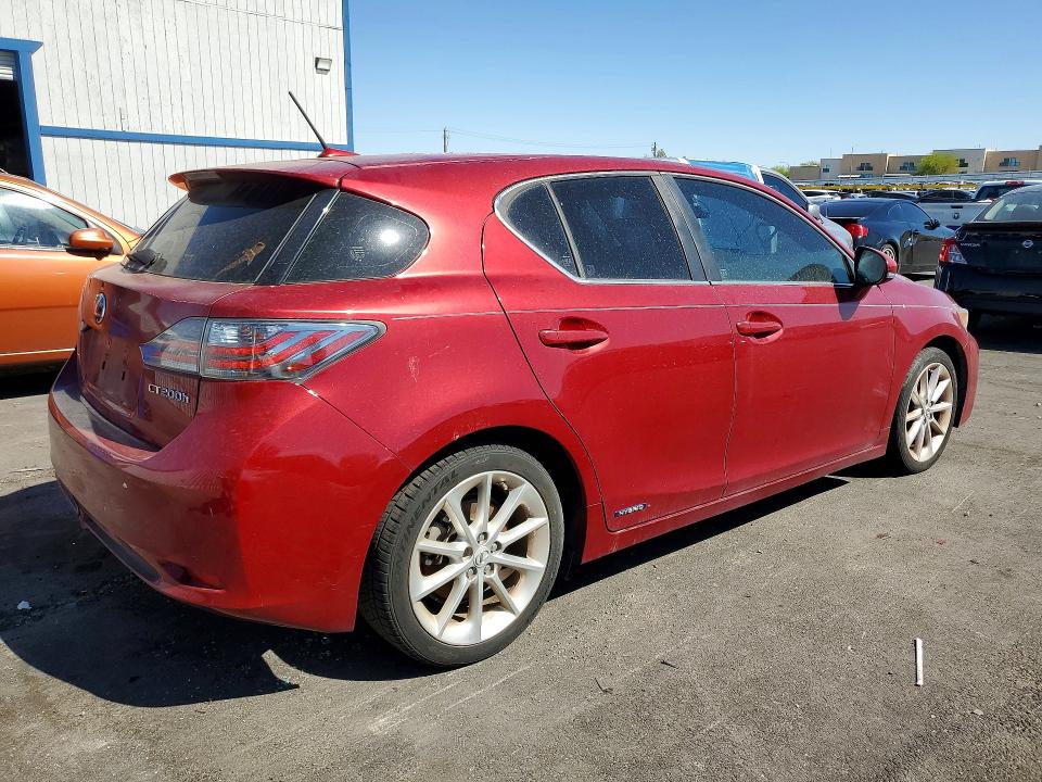 Продажа на аукционе авто 2012 Lexus Ct, vin: JTHKD5BHXC2080203, номер лота: 53117886