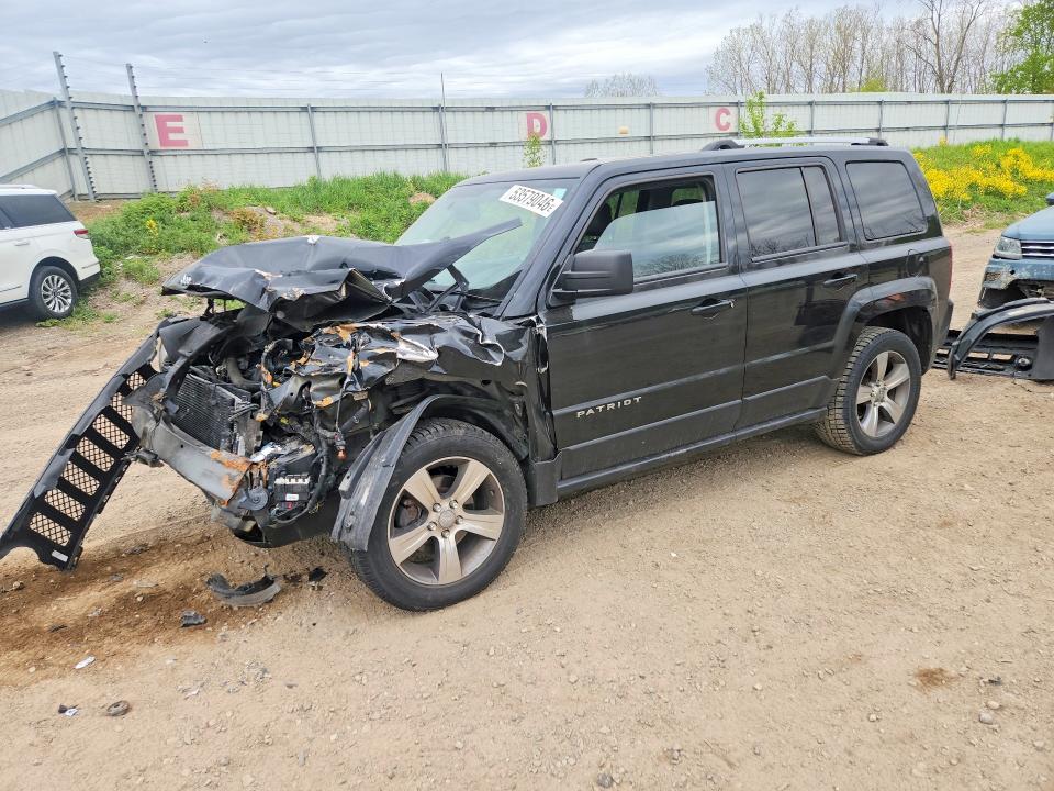 2017 Jeep Patriot მანქანა იყიდება აუქციონზე, vin: 1C4NJRFB5HD122440, აუქციონის ნომერი: 53579046