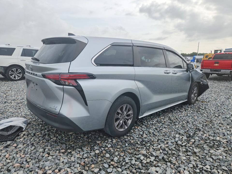 Aukcja sprzedaży 2021 Toyota Sienna, vin: 5TDKRKEC1MS016806, numer aukcji: 55366636