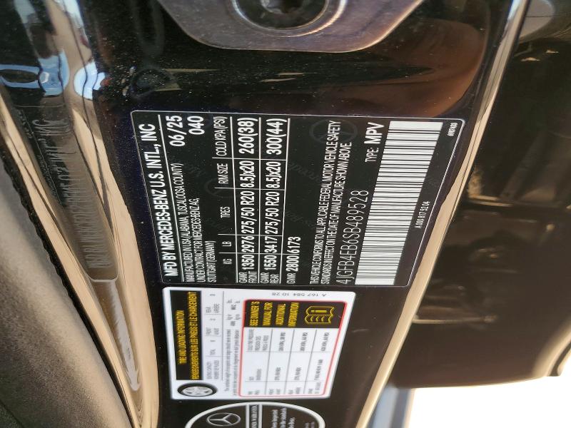 53236046 :رقم المزاد ، 4JGFB4EB6SB489528 vin ، 2025 Mercedes-benz Gle مزاد بيع
