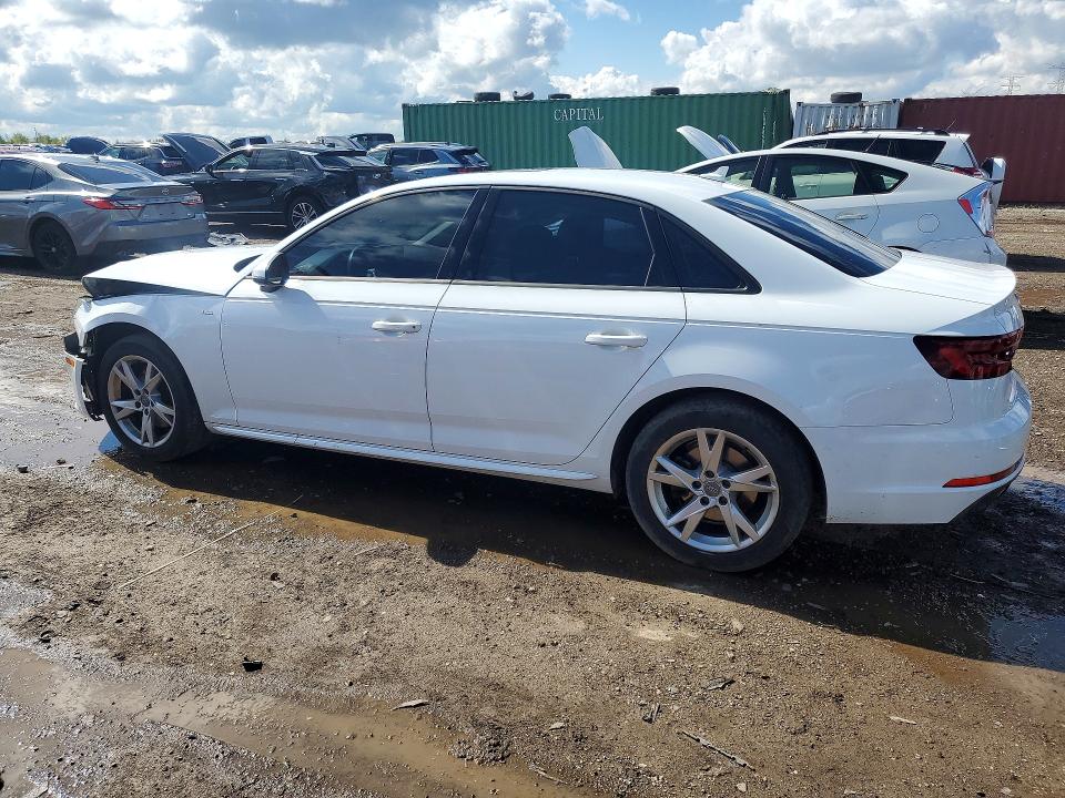 2018 Audi A4 მანქანა იყიდება აუქციონზე, vin: WAUKMAF47JN020065, აუქციონის ნომერი: 41630366