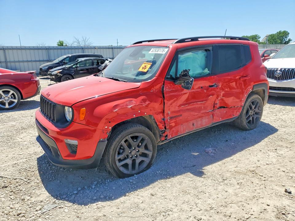 2022 Jeep Renegade მანქანა იყიდება აუქციონზე, vin: ZACNJDB12NPN38553, აუქციონის ნომერი: 52938176