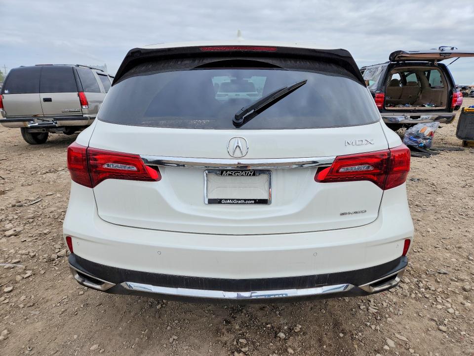54004576 :رقم المزاد ، 5J8YD4H5XKL024503 vin ، 2019 Acura Mdx مزاد بيع
