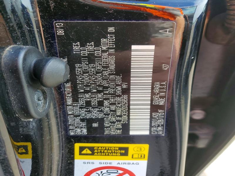 Aukcja sprzedaży 2013 Toyota Highlander, vin: 5TDDK3EH2DS258566, numer aukcji: 54388876