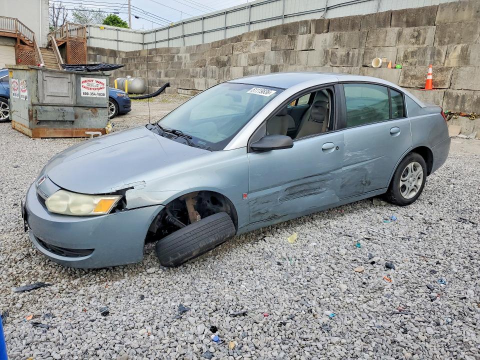 2003 Saturn Ion მანქანა იყიდება აუქციონზე, vin: 1G8AJ52F03Z166836, აუქციონის ნომერი: 51119836